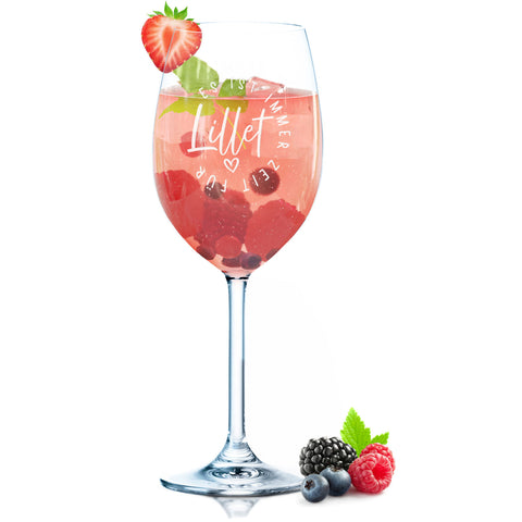 Leonardo Weinglas mit Gravur - "Zeit für Lillet"