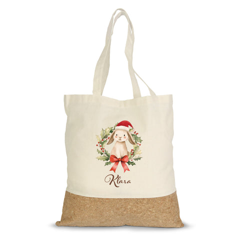 Einkaufstasche Kork - Kranztiere