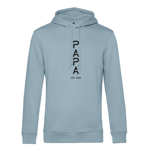 Personalisierter Hoodie für Herren - PAPA EST. Space