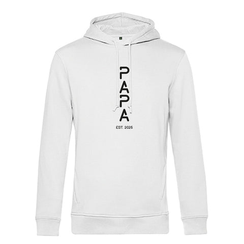 Personalisierter Hoodie für Herren - PAPA EST. Space