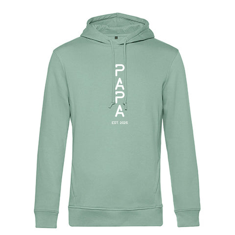 Personalisierter Hoodie für Herren - PAPA EST. Space