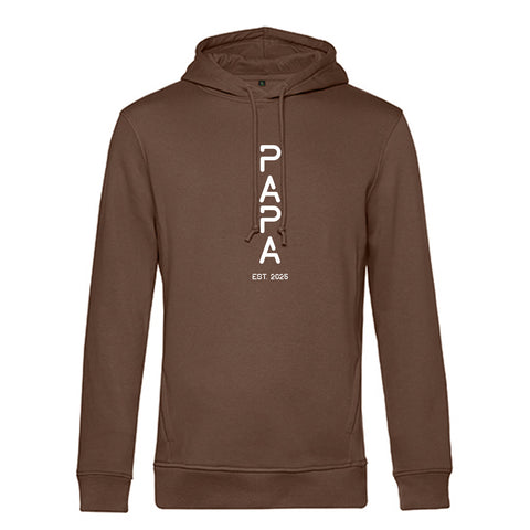 Personalisierter Hoodie für Herren - PAPA EST. Space