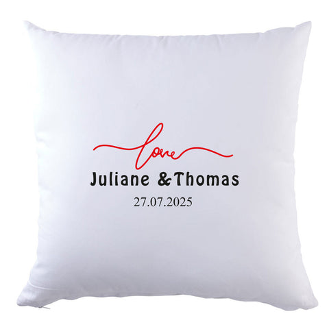 Personalisiertes Kissen mit Motiv - Simple Love