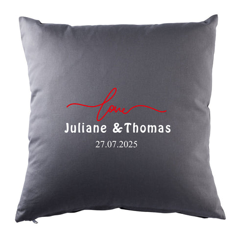 Personalisiertes Kissen mit Motiv - Simple Love