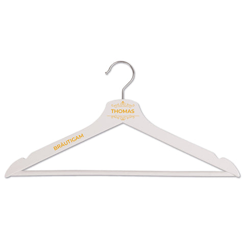 Personalisierter Kleiderbügel - Hochzeit Ranken