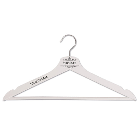 Personalisierter Kleiderbügel - Hochzeit Ranken