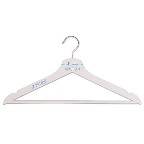 Personalisierter Kleiderbügel - Hochzeit Namen
