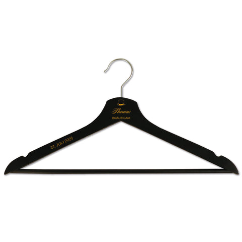 Personalisierter Kleiderbügel - Hochzeit Symbole