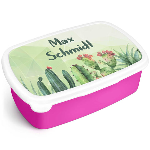 Bedruckte Lunchbox für Kinder - Kaktus