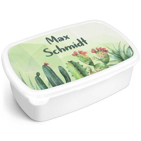 Bedruckte Lunchbox für Kinder - Kaktus
