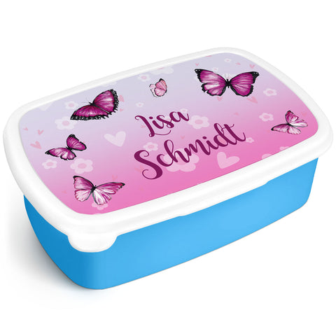 Bedruckte Lunchbox für Kinder - Schmetterling