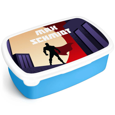 Bedruckte Lunchbox für Kinder - Superhelden