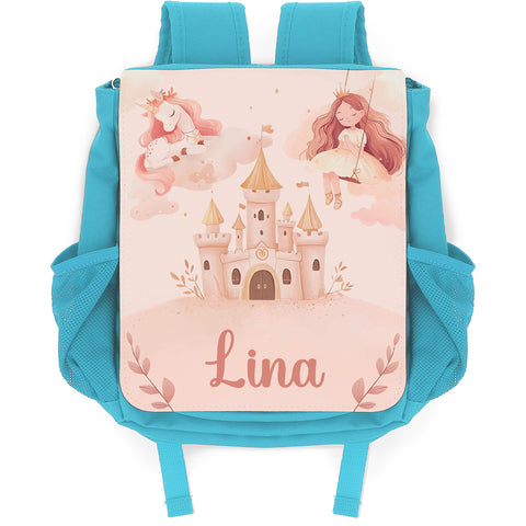 Bedruckter Rucksack für Kinder - Prinzessin mit Name