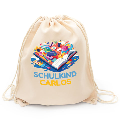 Turnbeutel für Kinder - Buch - zur Einschulung