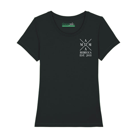 Personalisiertes T-Shirt Set für die Familie - Kreuz Herz