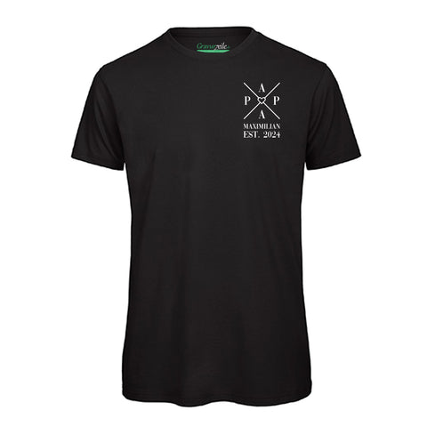 Personalisiertes T-Shirt Set für die Familie - Kreuz Herz