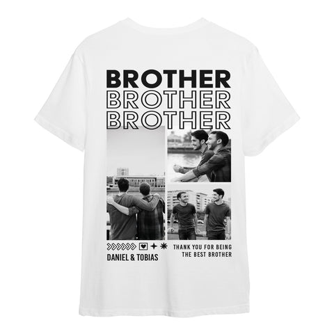 Personalisiertes T-Shirt Unisex - Brother