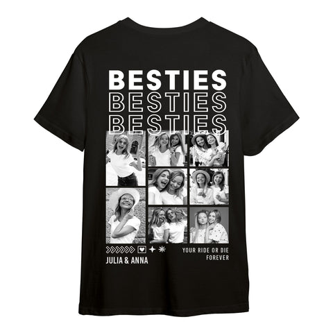 Personalisiertes T-Shirt Unisex - Besties