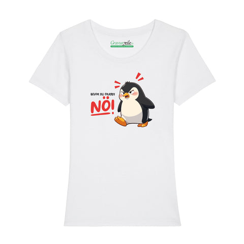Bedrucktes T-Shirt für Damen - Bevor du fragst NÖ