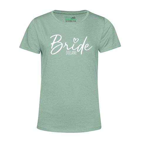 Personalisiertes T-Shirt für Damen - TEAM Bride