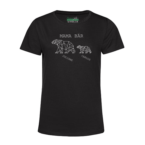 Personalisiertes T-Shirt für Damen - Mama Bär