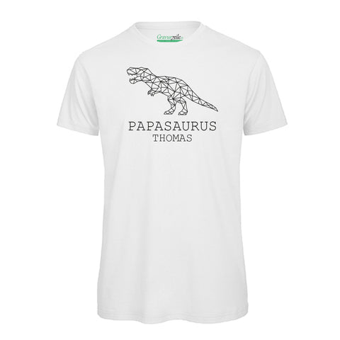 Bedrucktes T-Shirt für Herren - PAPASAURUS