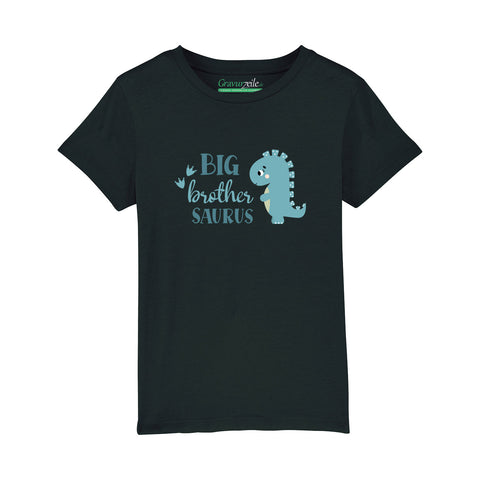 Bedrucktes T-Shirt für Kinder - Big Brother Saurus