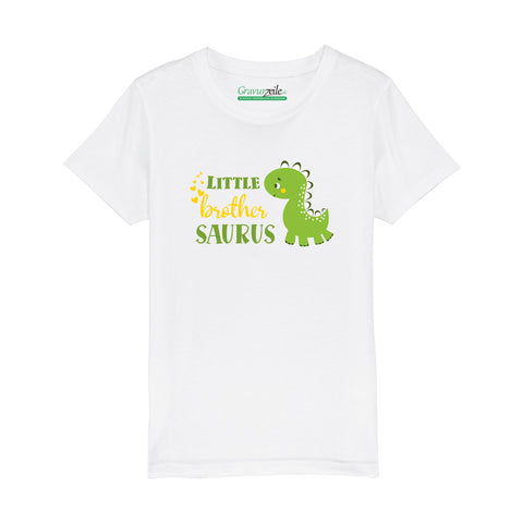 Bedrucktes T-Shirt für Kinder - Little Brother Saurus