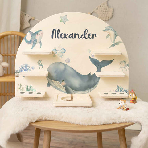 Toniebox Regal für Kinderzimmer - See - Personalisiert mit Namen