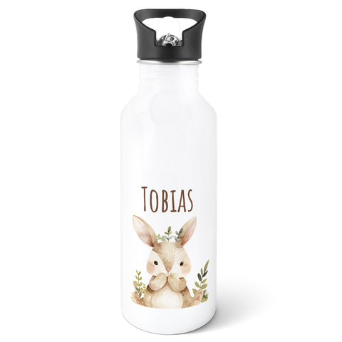 Bedruckte Trinkflasche aus Edelstahl - Bärenfreunde