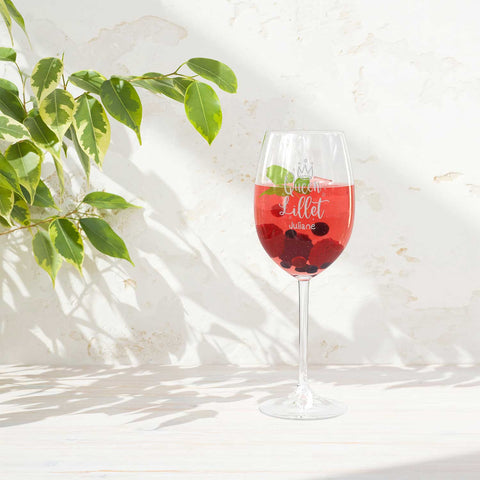 Leonardo Weinglas mit Gravur - "Queen Lillet" mit Wunschname