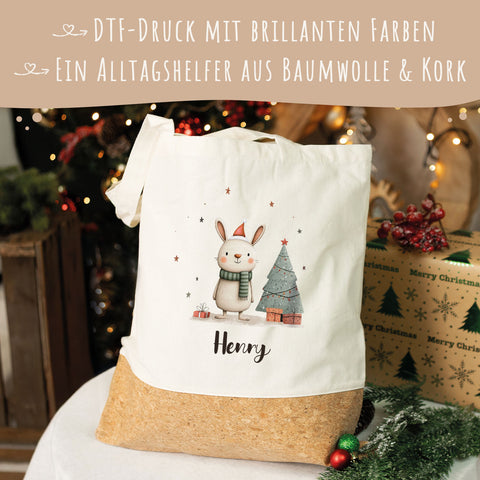 Einkaufstasche Kork - Geschenktiere