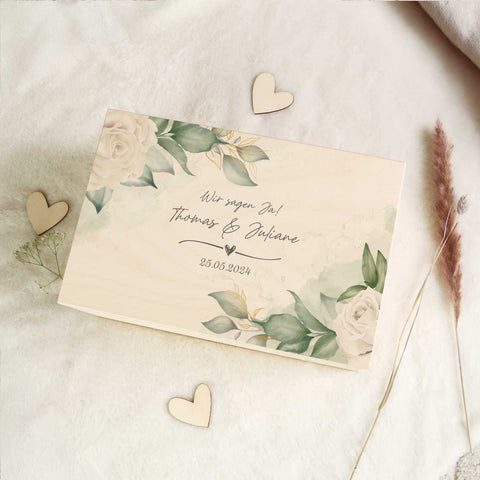 Erinnerungskiste mit UV-Druck im Wedding Love Design