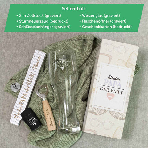 Geschenkset - "Bester Papa der Welt"