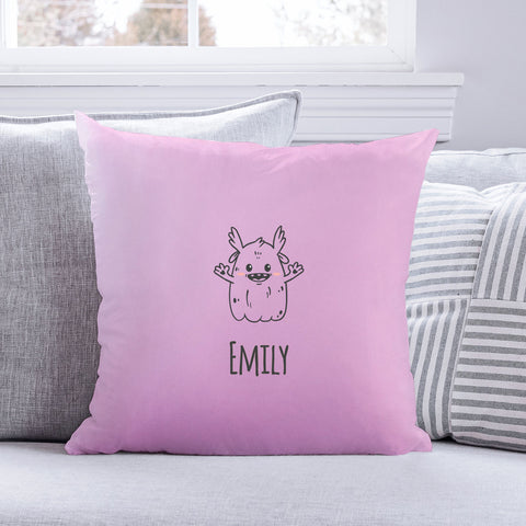 Personalisiertes Kissen mit Motiv - Monster