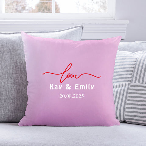 Personalisiertes Kissen mit Motiv - Simple Love
