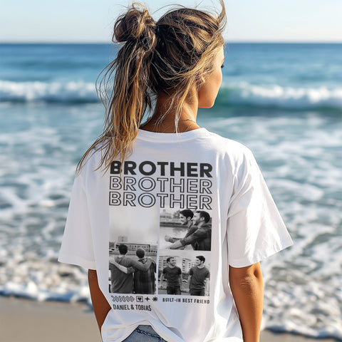 Personalisiertes T-Shirt Unisex - Brother