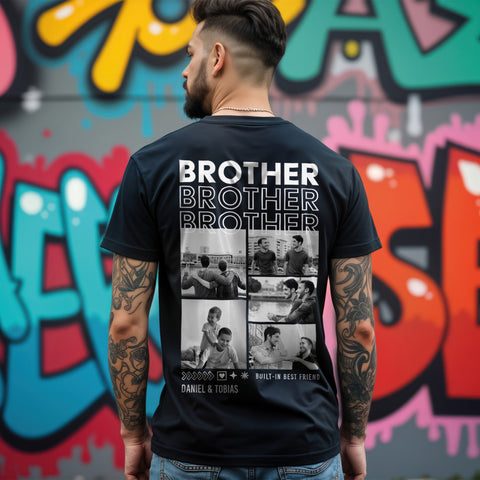 Personalisiertes T-Shirt Unisex - Brother