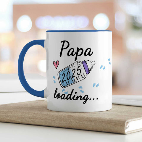 Bedruckte Tasse mit Spruch - Baby Loading in versch. Varianten