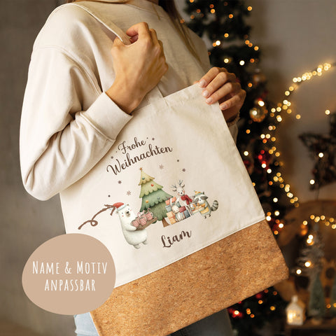 Einkaufstasche Kork - Festvorbereitung