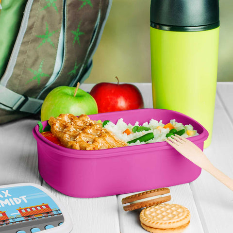 Bedruckte Lunchbox für Kinder - Dampflock