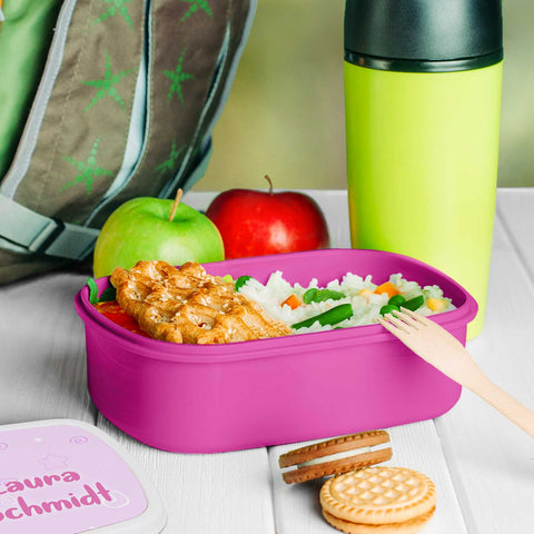 Bedruckte Lunchbox für Kinder - Einhorn