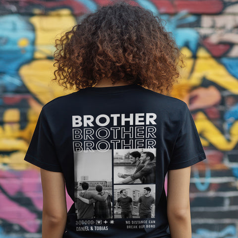 Personalisiertes T-Shirt Unisex - Brother