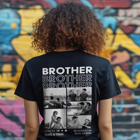 Personalisiertes T-Shirt Unisex - Brother