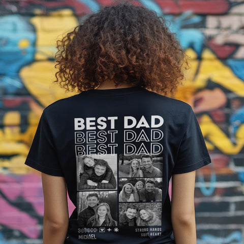 Personalisiertes T-Shirt Unisex - Dad