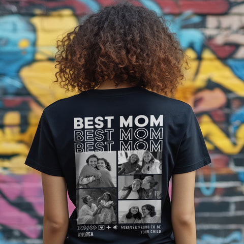 Personalisiertes T-Shirt Unisex - Mom