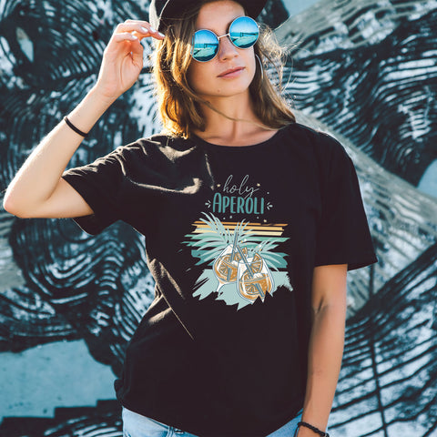 Bedrucktes T-Shirt für Damen - Holy Aperoli