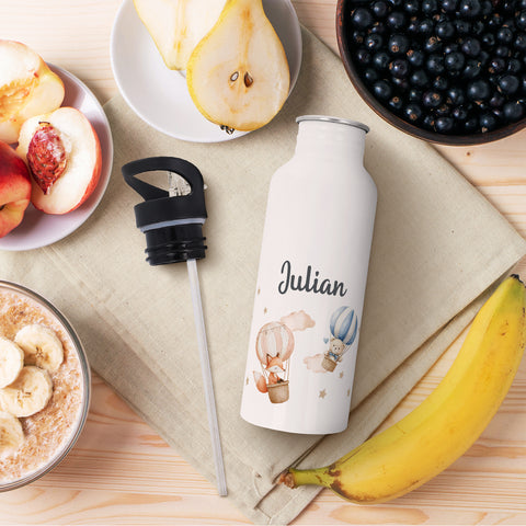 Bedruckte Brotdose & Trinkflasche im Set - Ballon