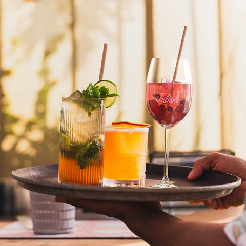 Leonardo Weinglas mit UV-Druck - "It's Lillet Time" mit Wunschname