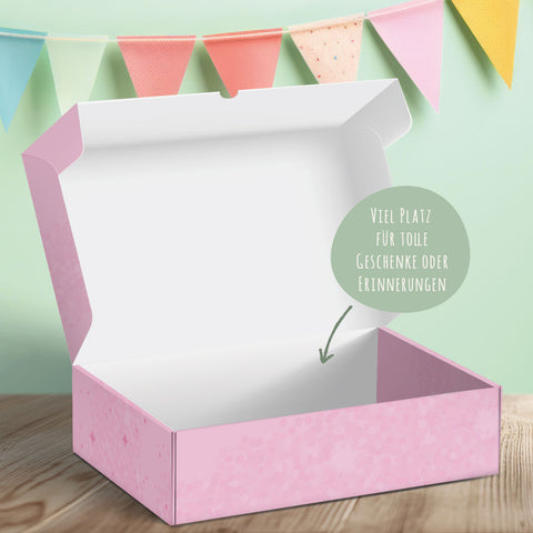 Personalisierte Geschenkbox - Bye Bye Grundschule - Einschulung